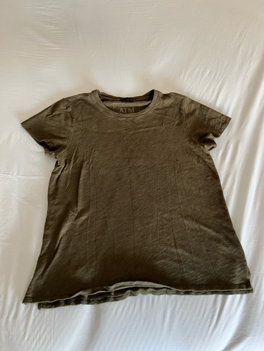 ATM Anthony Thomas Melillo Schoolboy Short-Sleeve Crew Tshirt
